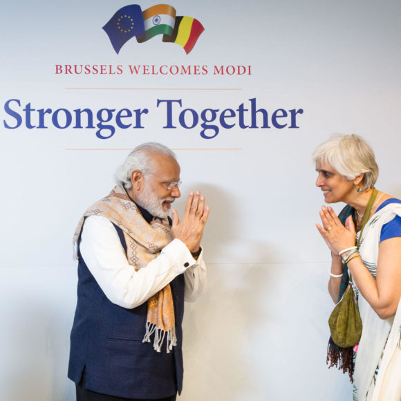 2016-03-30 Indian Prime Minister the Honourable Narendra Modi visits Brussels